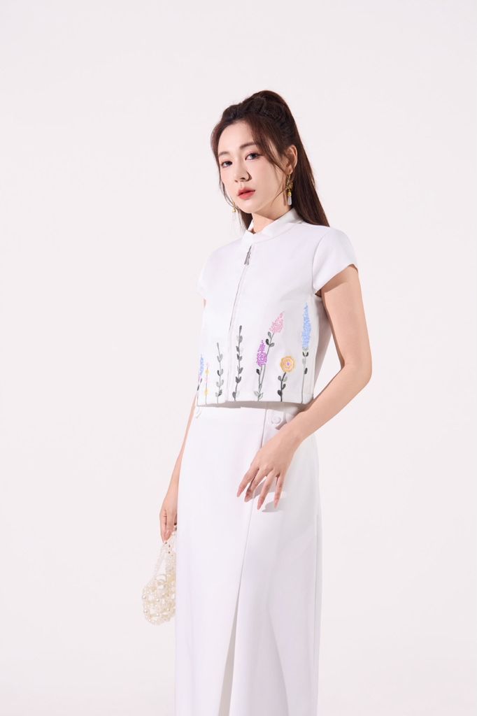 12241374 Elowen Tailored Maxi Skirt