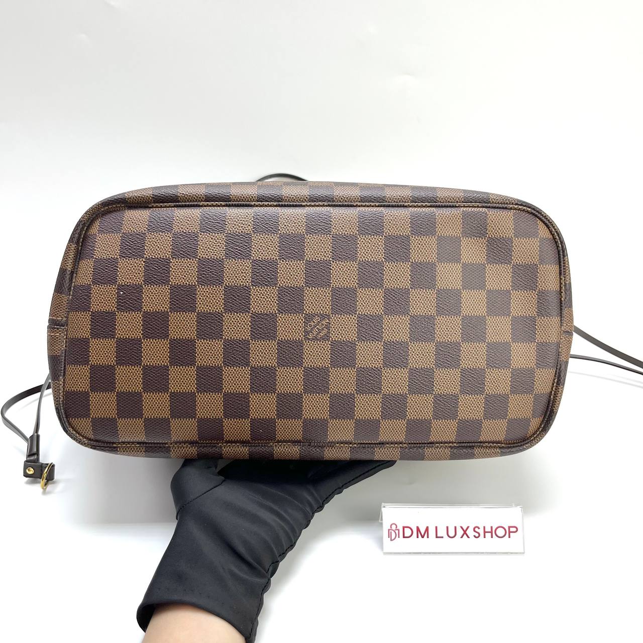LV Damier Ebene Neverfull MM GHW