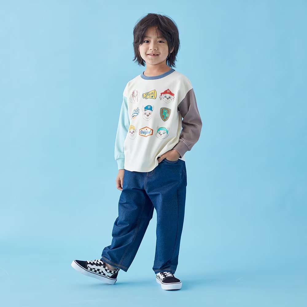 【⭐訂購⭐】  🇯🇵日本直送 🌀#PawPatrol 拼色袖長袖 tee［4款選］🌀 [PLHA-0053] [260913]