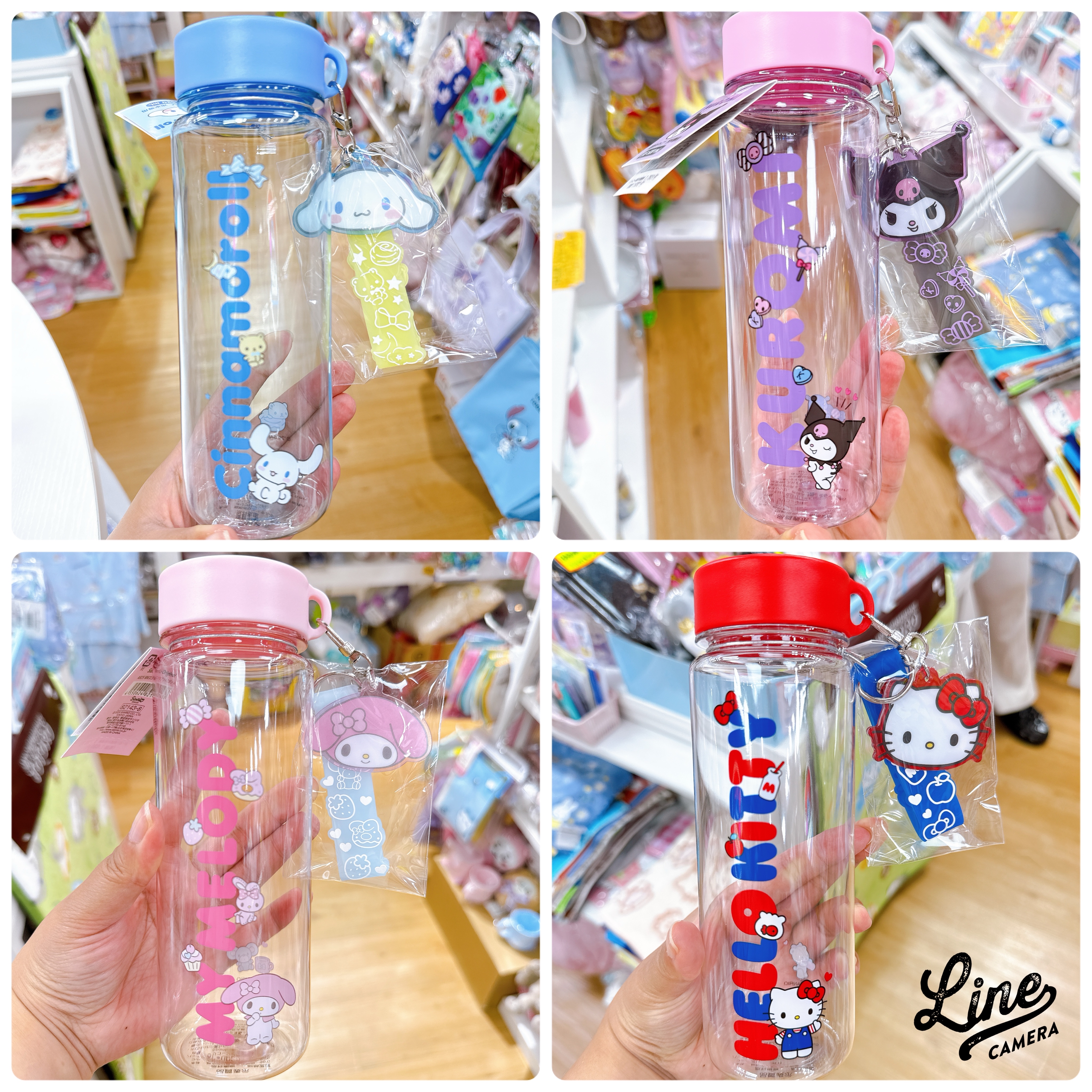 日本直送Sanrio520ml水樽連帶