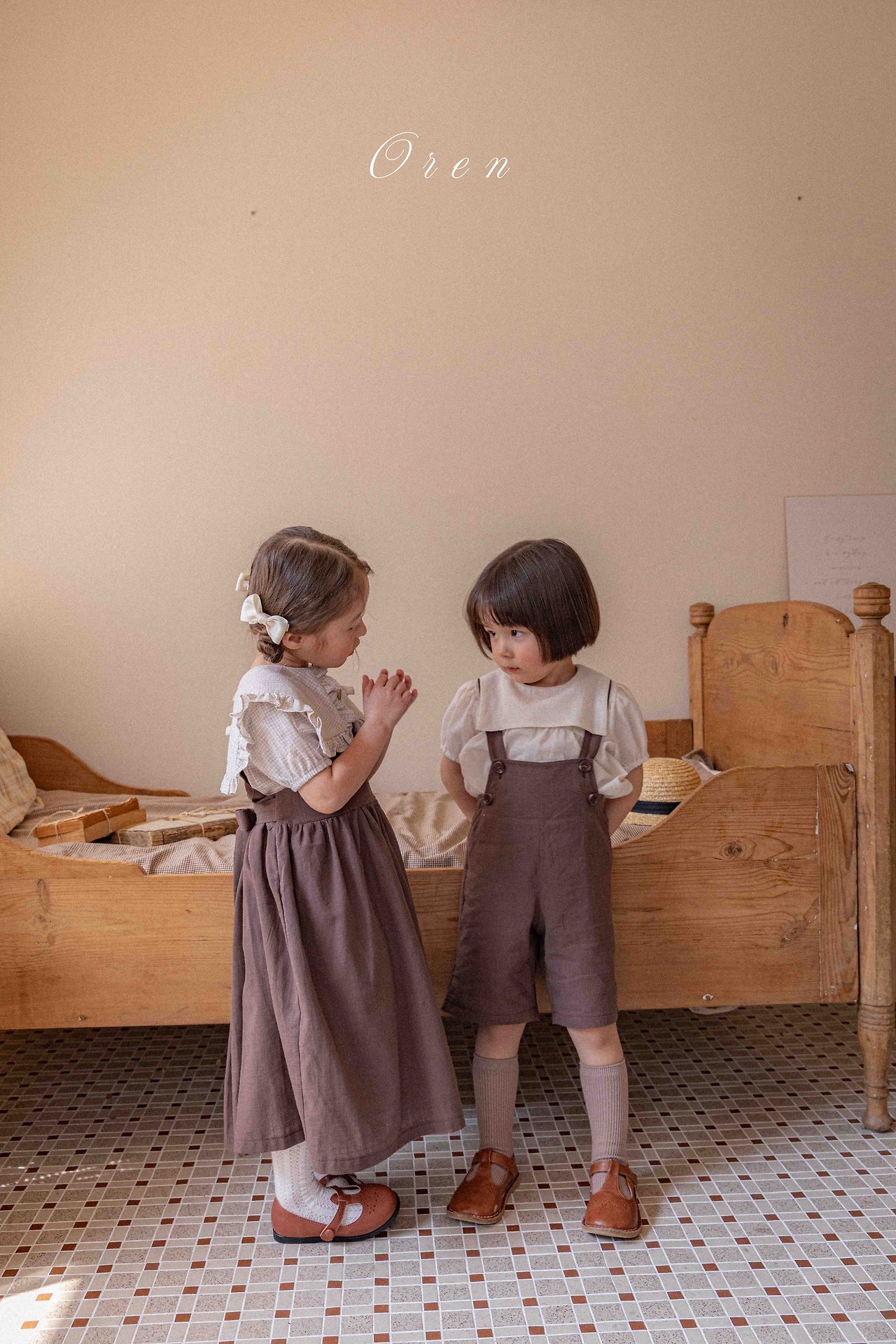 🇰🇷oren 包屁裙/連身褲/裙 親子 (上衣另購）