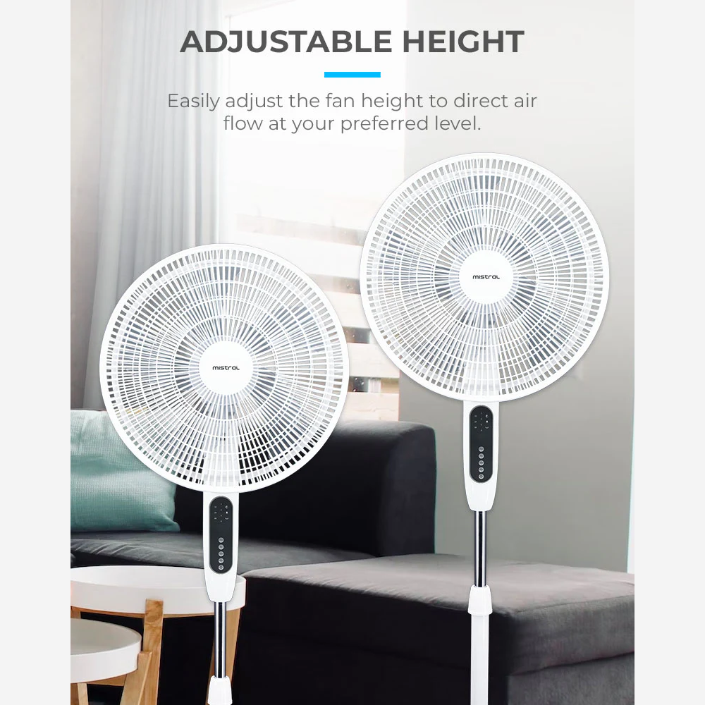 Mistral 16" DC Stand Fan With Remote MSF1610DR PU