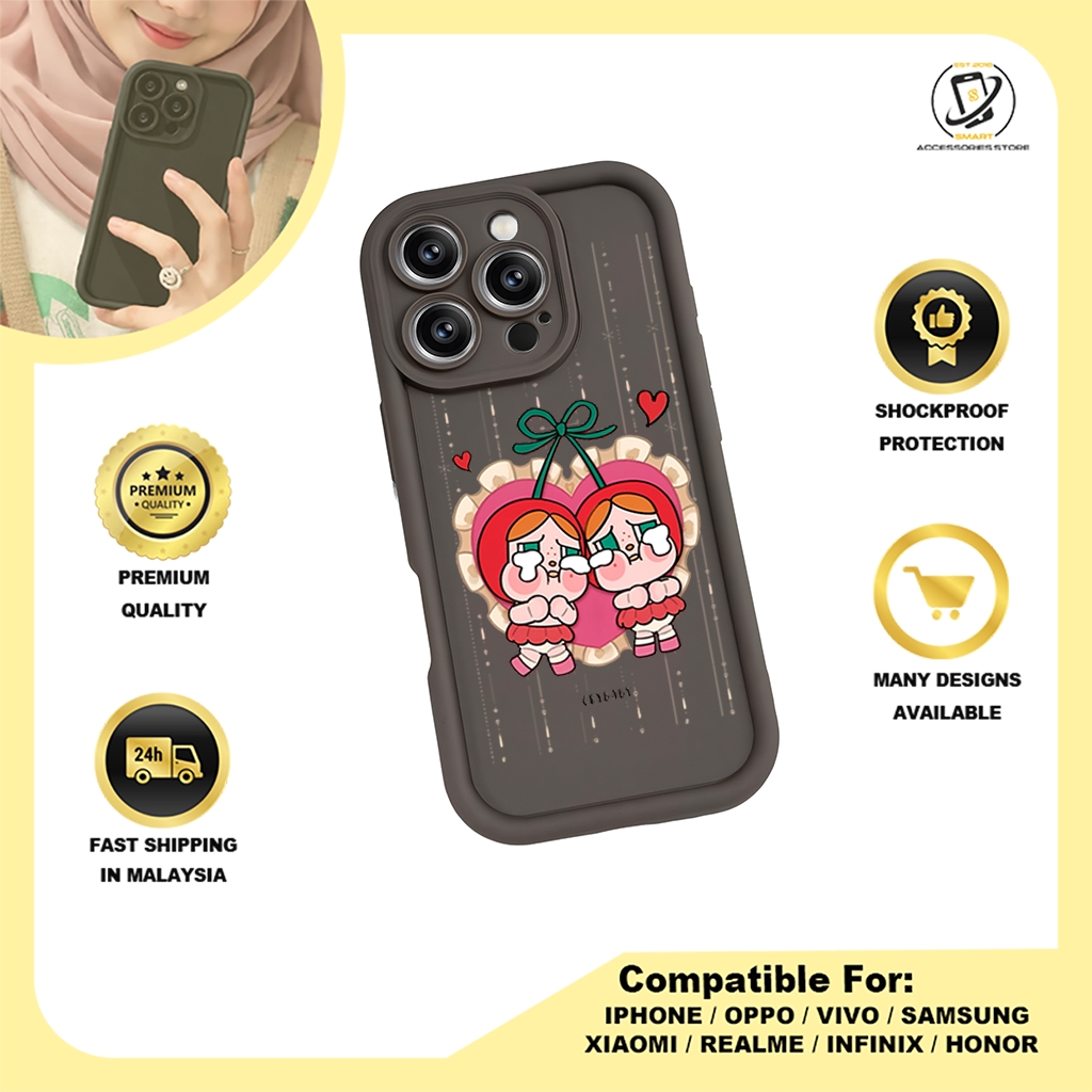 TPU DESIGN CASE PHONE FOR OPPO - DESIGN CRYBABY C