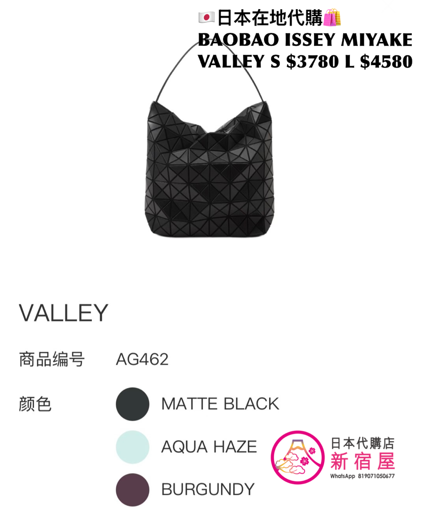 BAOBAO ISSEY MIYAKE VALLEY S/L