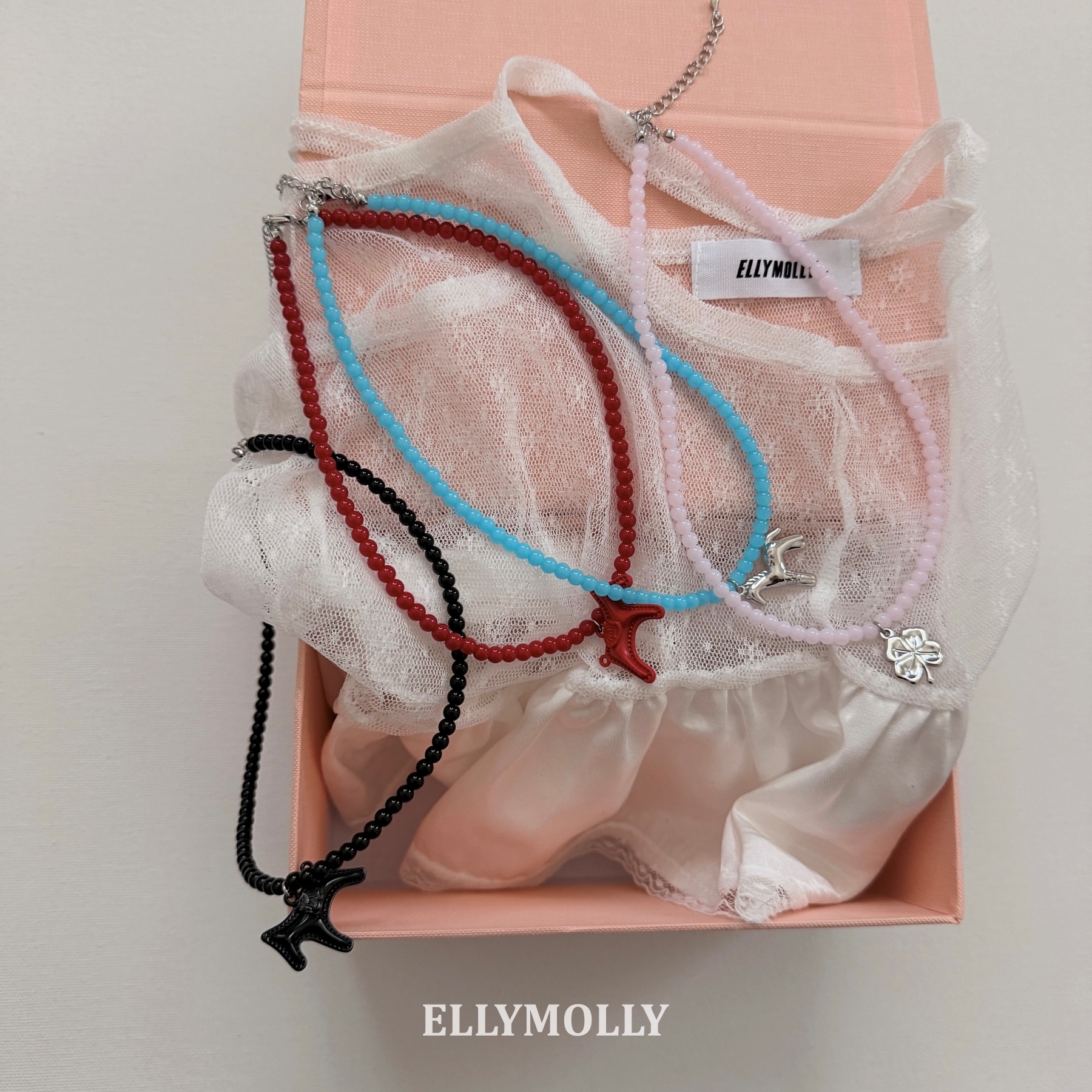 Ellymolly | Horse Bead Necklace(ACC)
