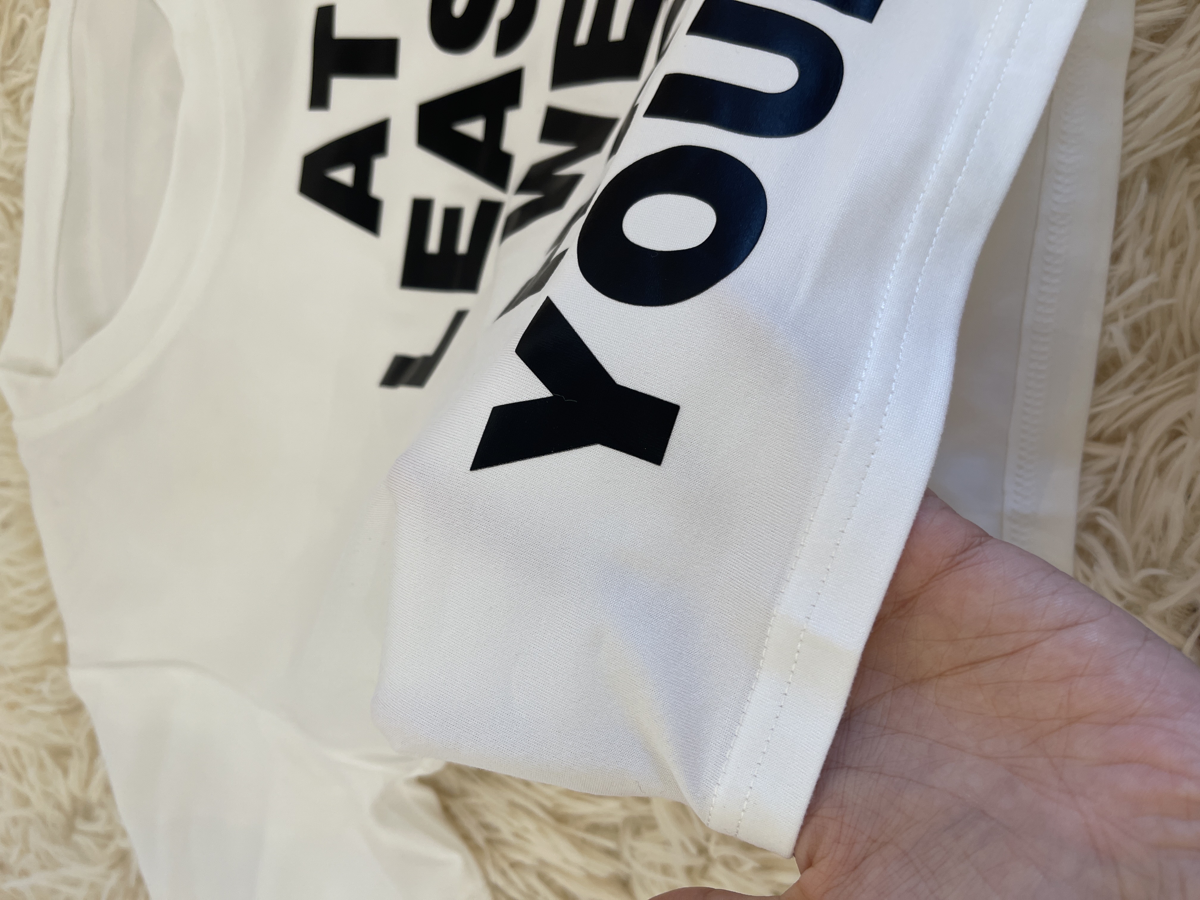 简约ins字母短Tee