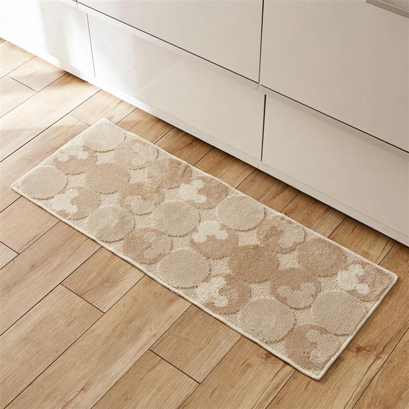 🔥🔥【日本製《BELLE MAISON》MICKEY MOUSE抗菌防臭可機洗地墊】45x60cm