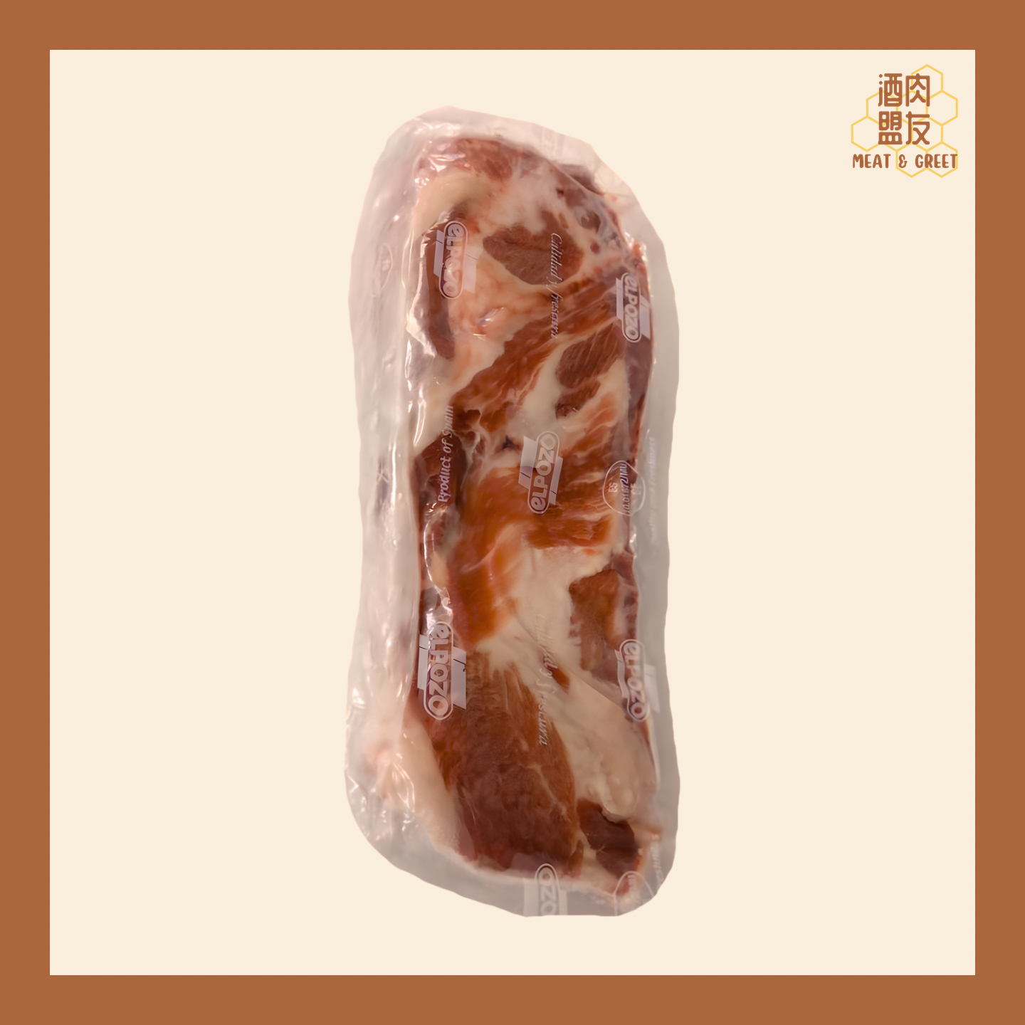 伊比利亞黑毛豬梅肉 (價錢以每kg為單位計算)