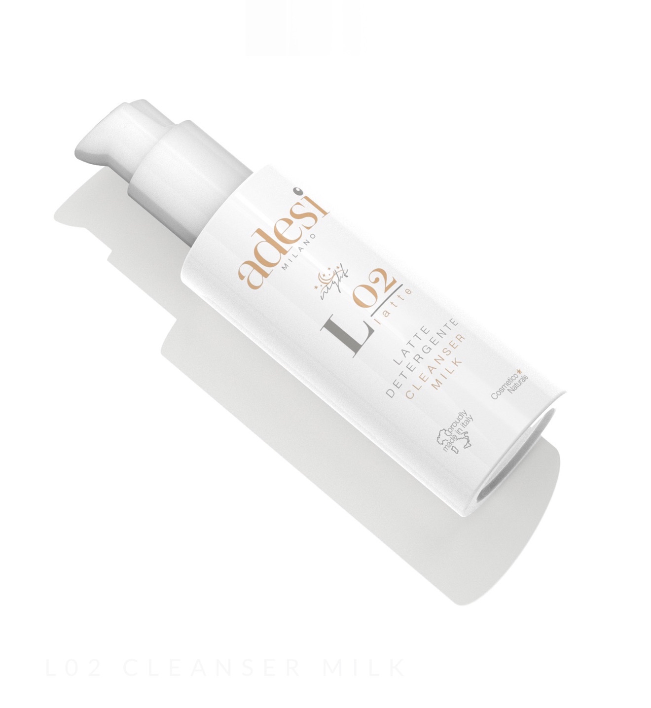 L02 潔面+卸妝2合1  118ml  adesi 意大利貴婦級天然有機品牌
