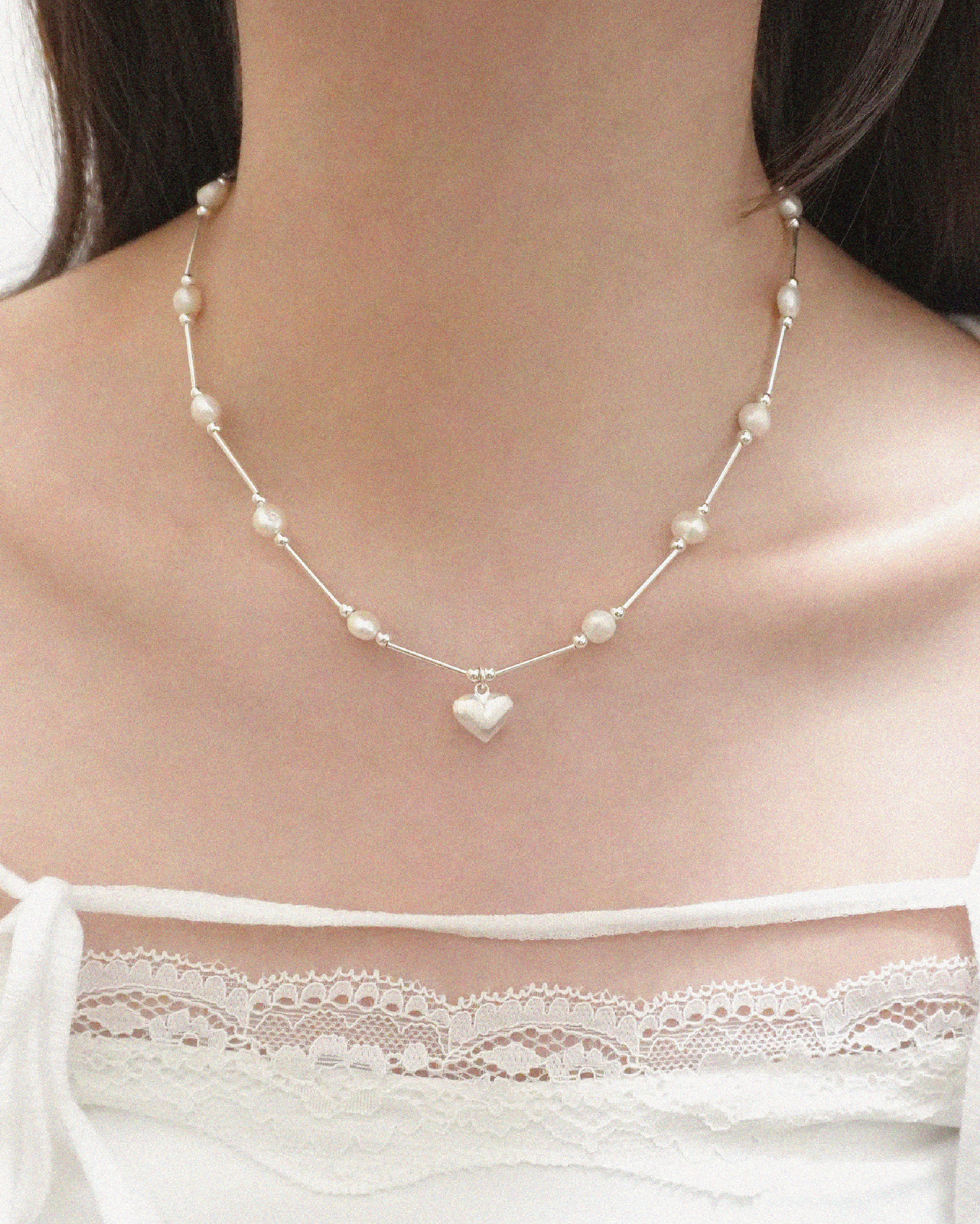 Unique Irregular Pearl Necklace
