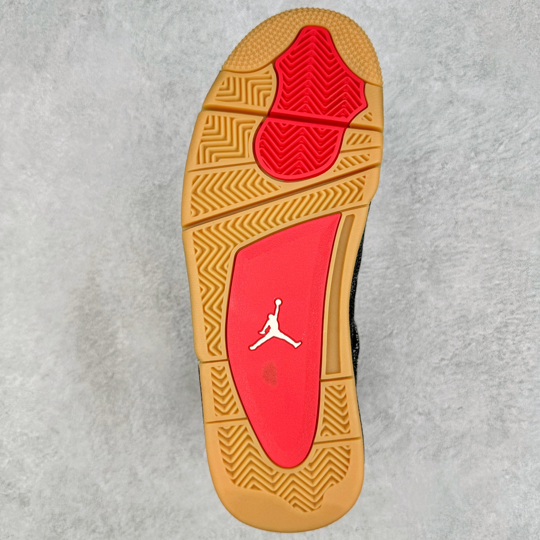 Levi's x Air Jordan 4 Retro 'White Denim' AO2571-001