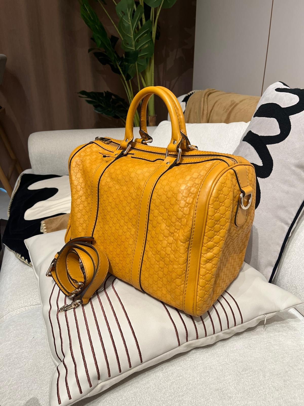 Gucci Boston 2way bag calfskin  100%Authentic ,95%new ✅dust bag