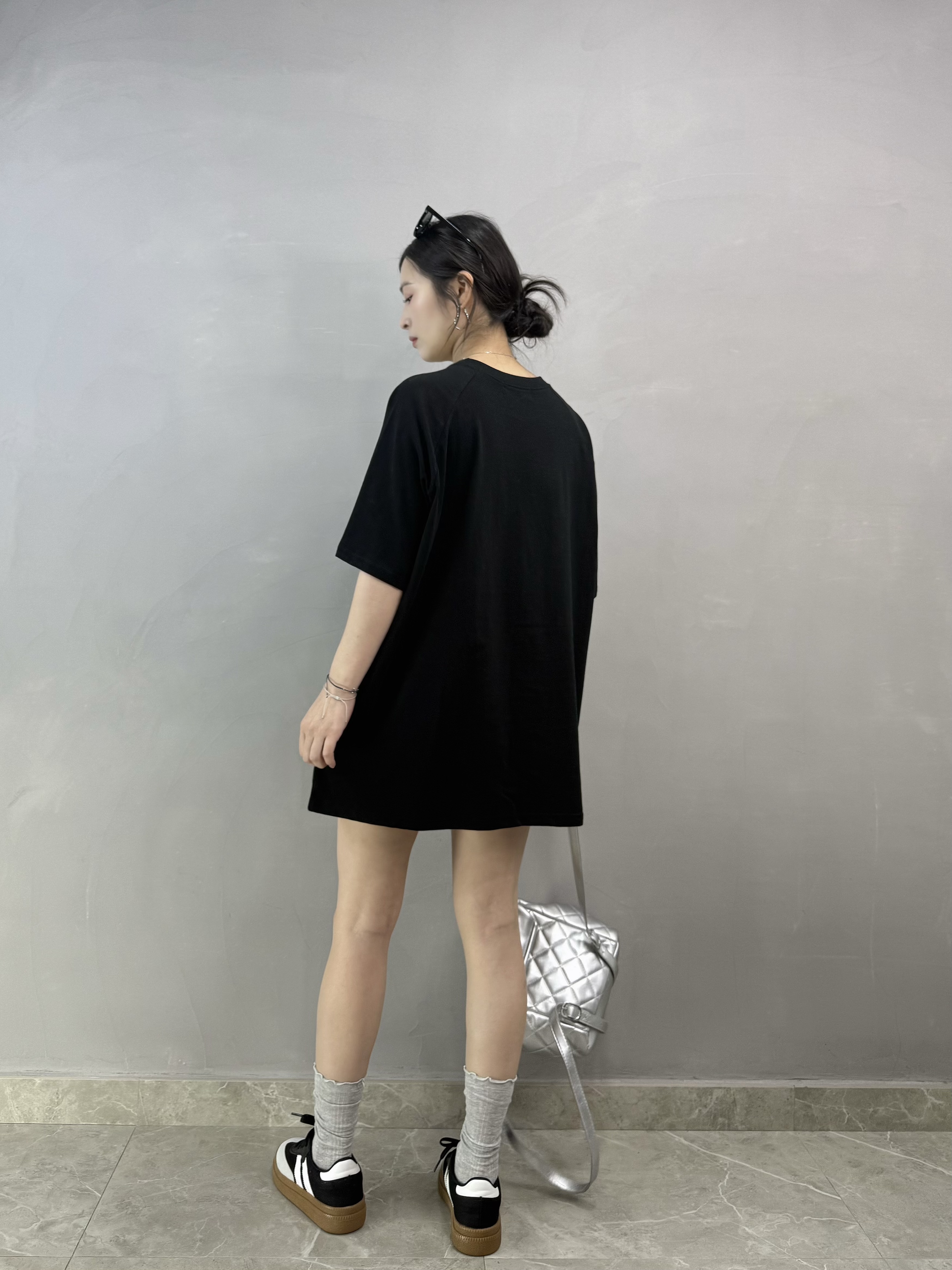 Y76 Lace 車厘子Tee