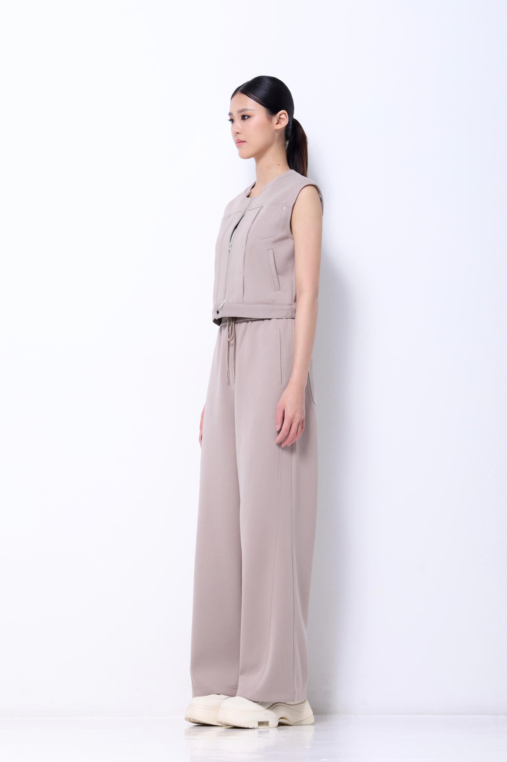 CP1647 CloudEase Drawstring Wide Leg Pants