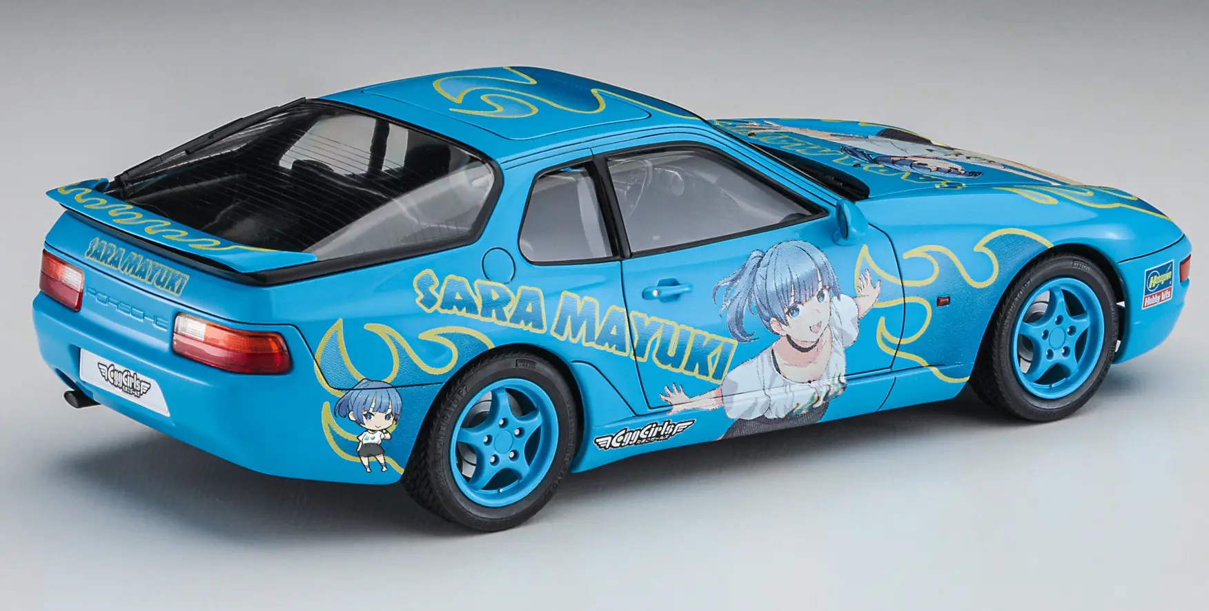 1/24 Porsche 968 Maiyuki Sara w/ Figure