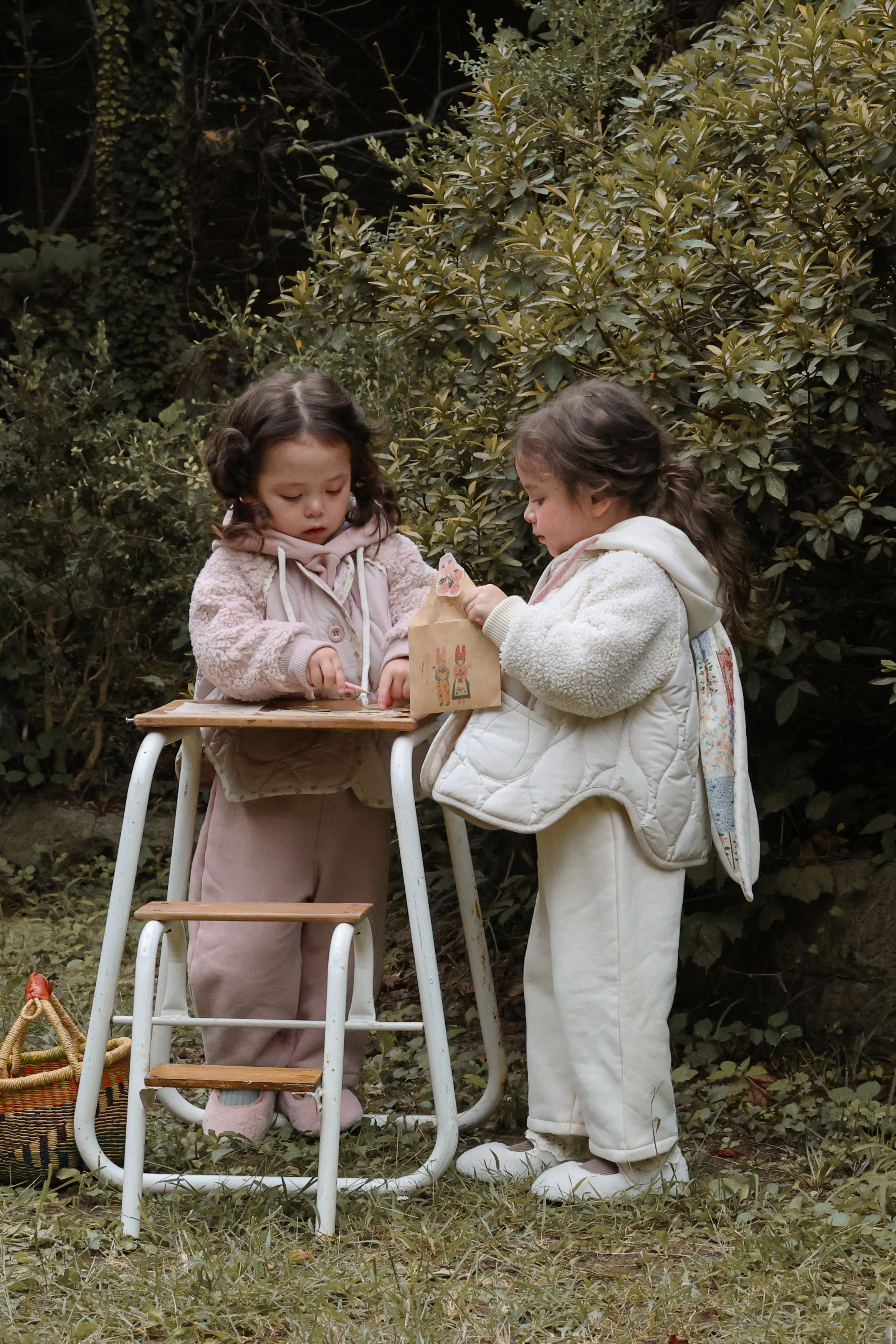 FLO | Noel quilted jumper Beige