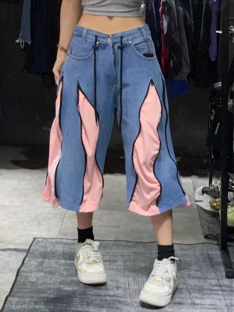  Vintage jeans Remake 7分褲 #0308