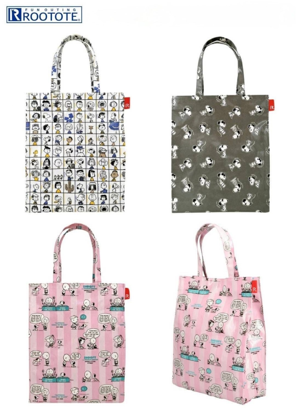 ROOTOTE PEANUTS SNOOPY購物袋 L - 04260237