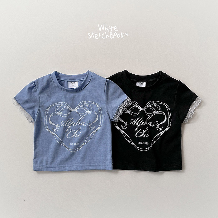 🇰🇷WhiteSketchBook tee