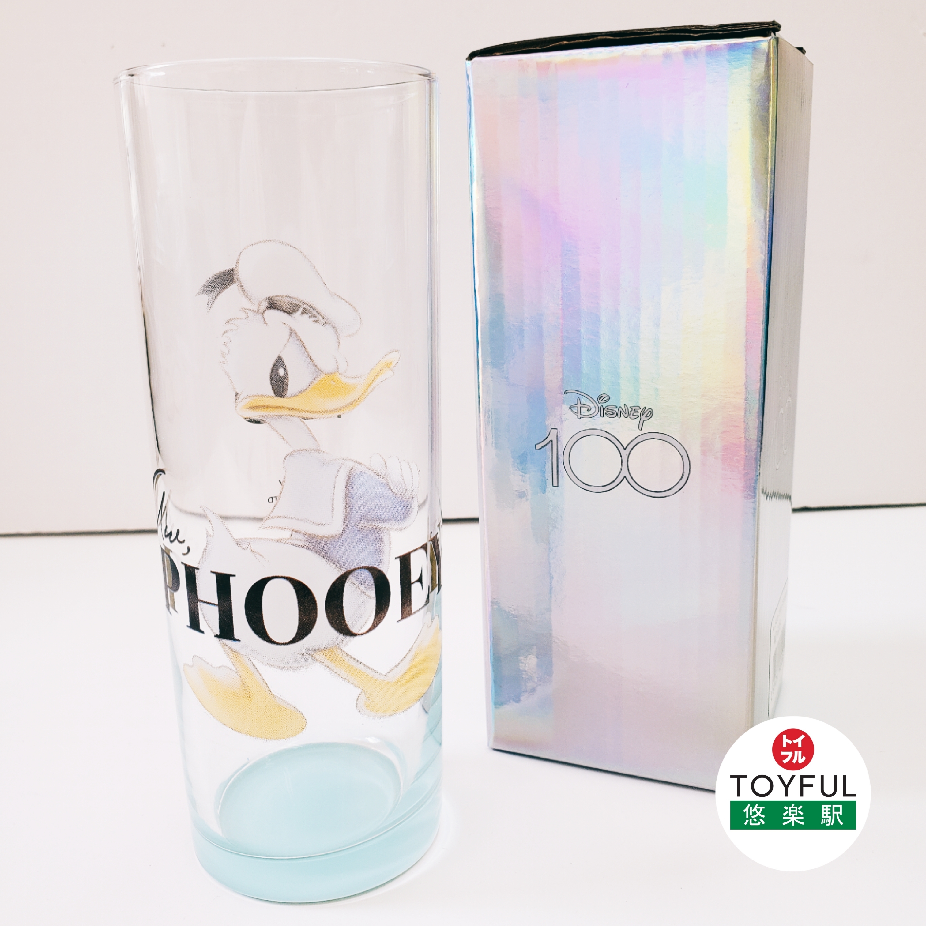 [現貨] [日本製] DISNEY 100 週年 ｜ DONALD｜玻璃杯 {TF2307069}
