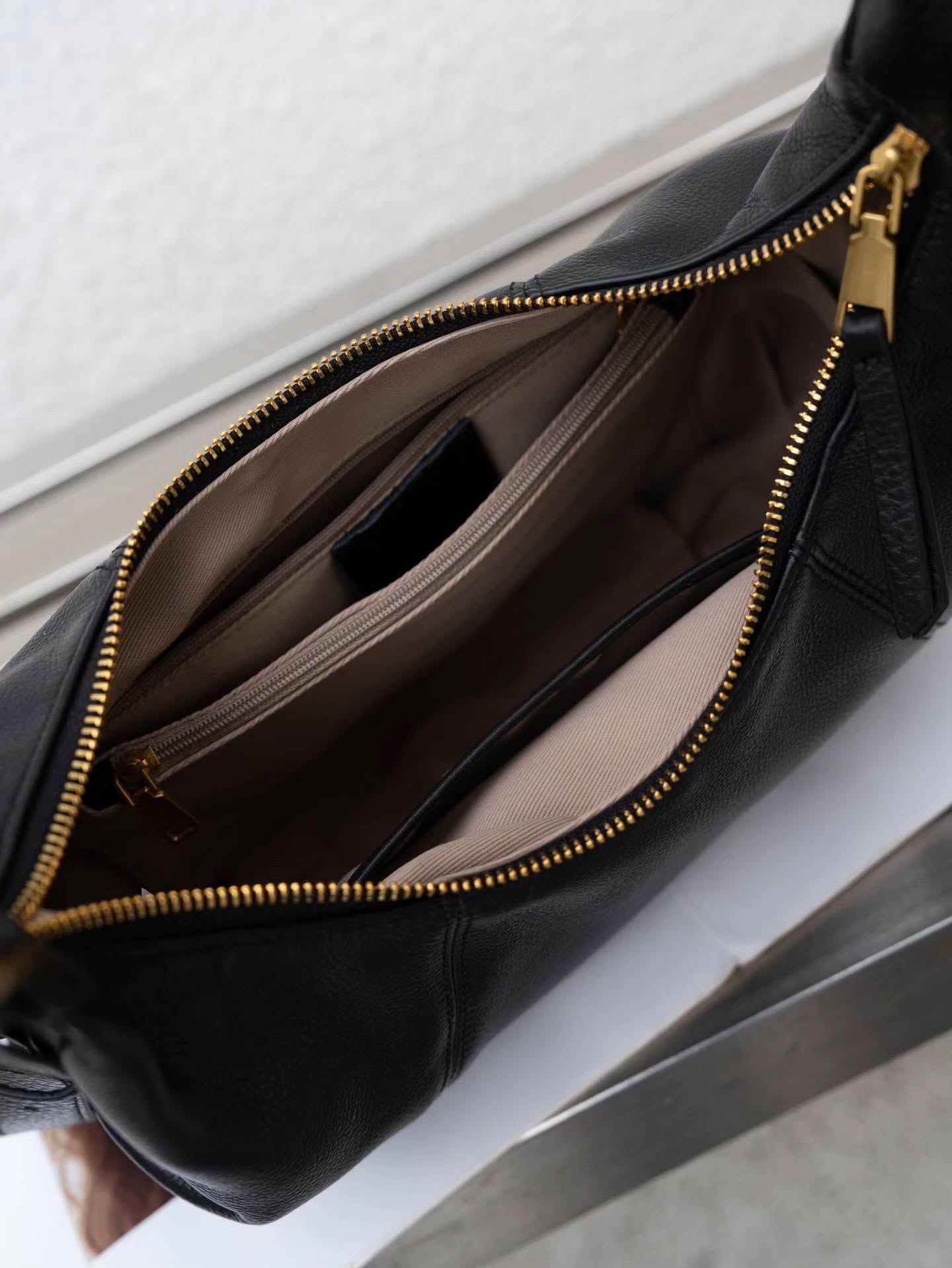 1107# 韩系小众设计复古牛角包🇨🇳