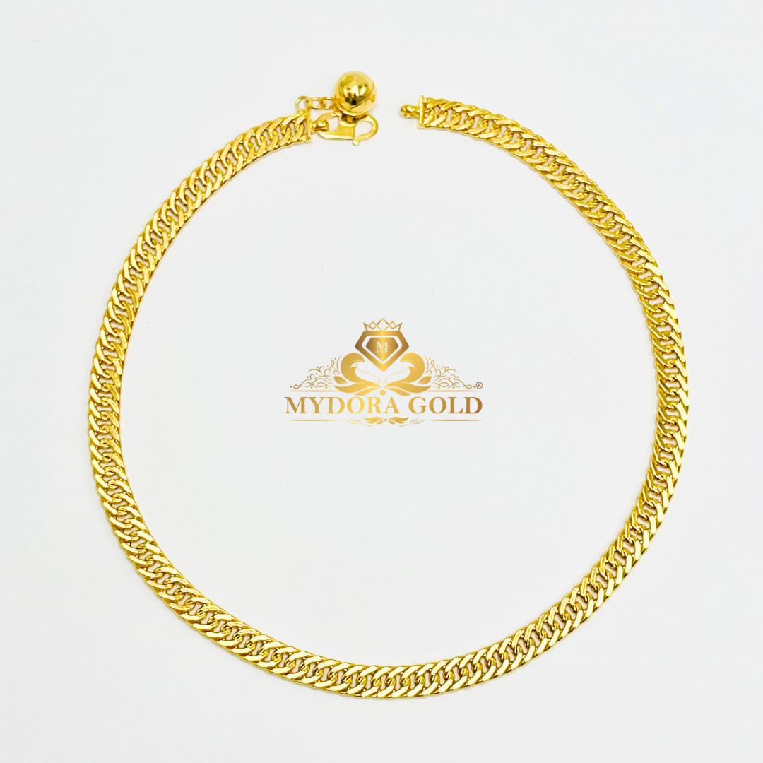 MYDORA Rantai Kaki Kait 2 + BELL l EMAS 916/22K