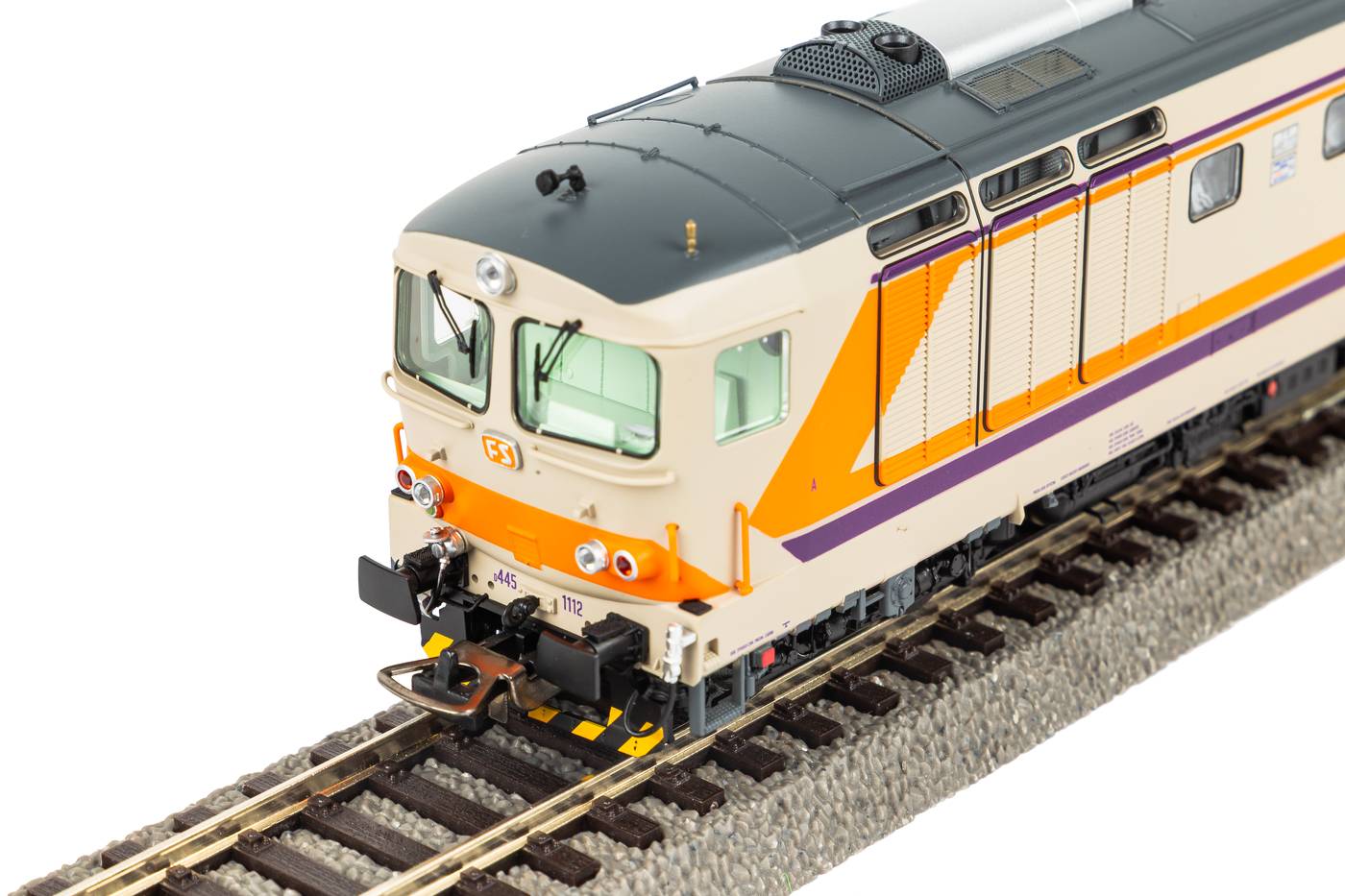 Diesel locomotive D.445 FS Era Piko HO Expert DCC Sound Smoke version