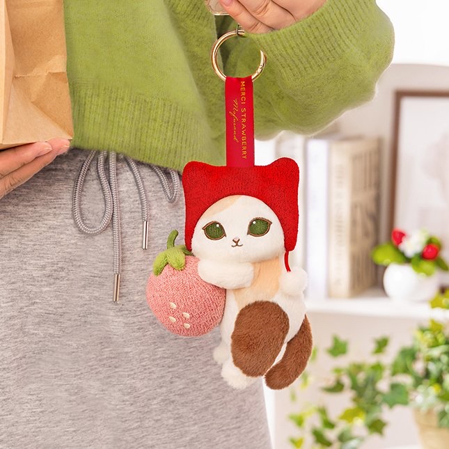 日本Mofusand 草莓系列公仔