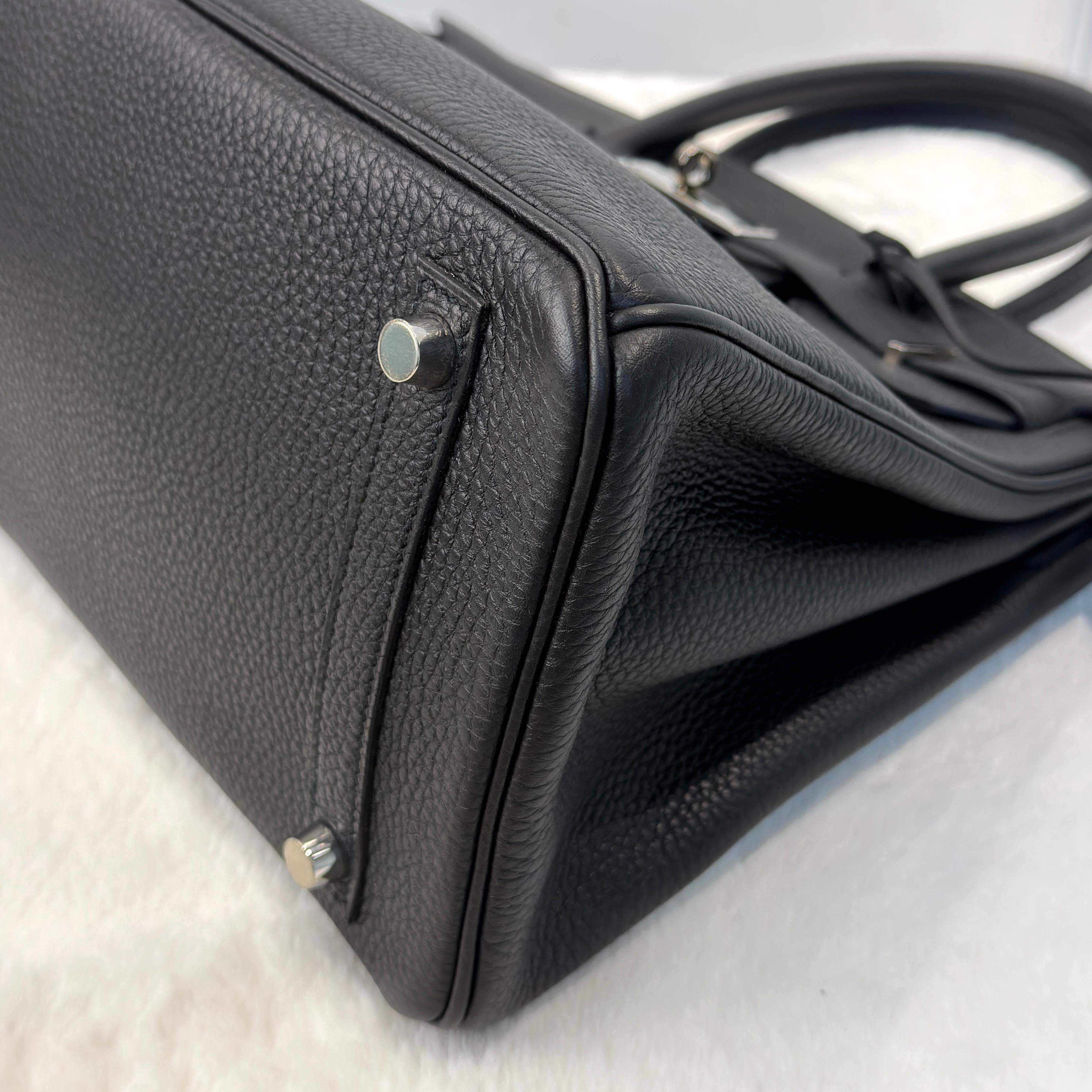 Hermes 黑銀Birkin30 Togo皮 罕有黑銀bk30❤️‍🔥「穩陣理財產品」