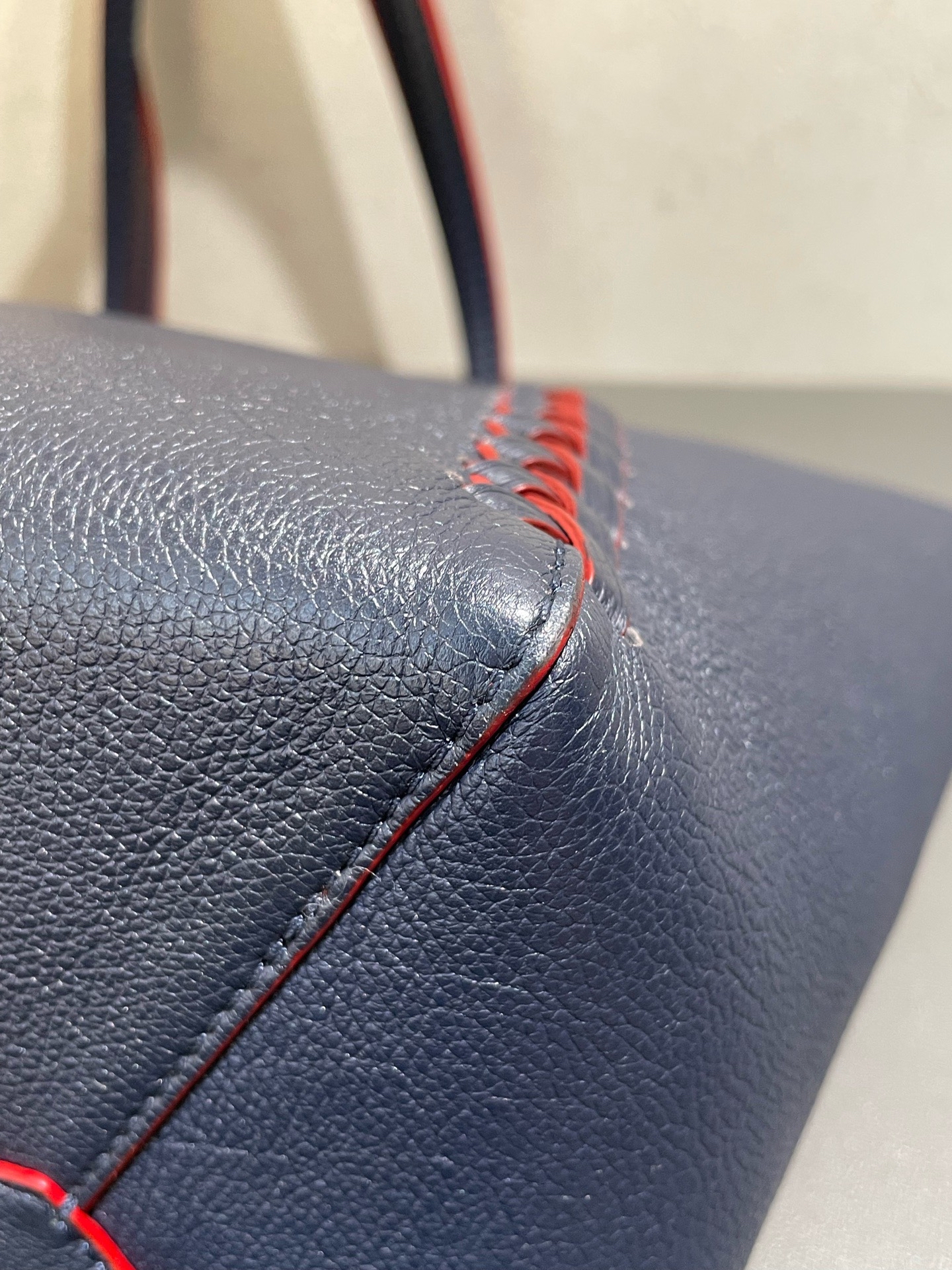 【預訂貨品】LV 限量編織深藍色全皮 Lockme tote 