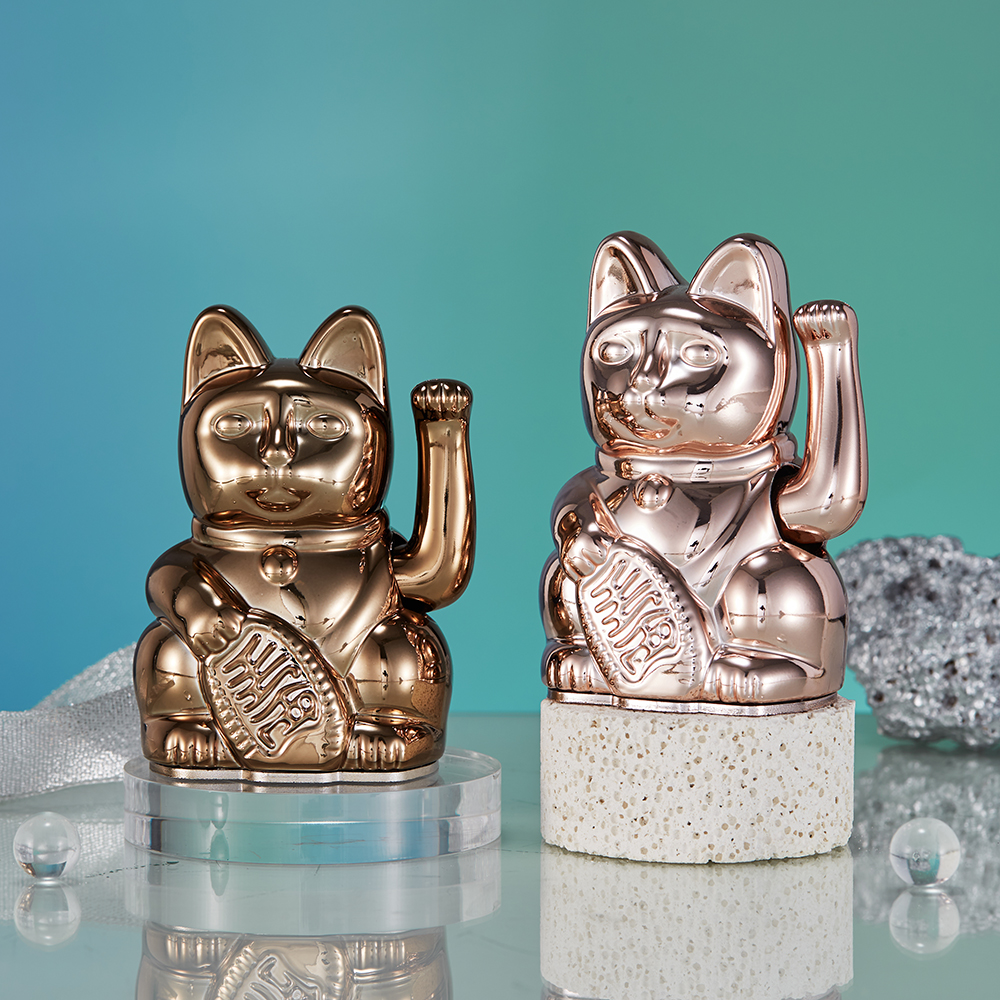 📦訂購 台灣代購 Mini Lucky Cats 迷你幸運繽紛自動招手招財貓