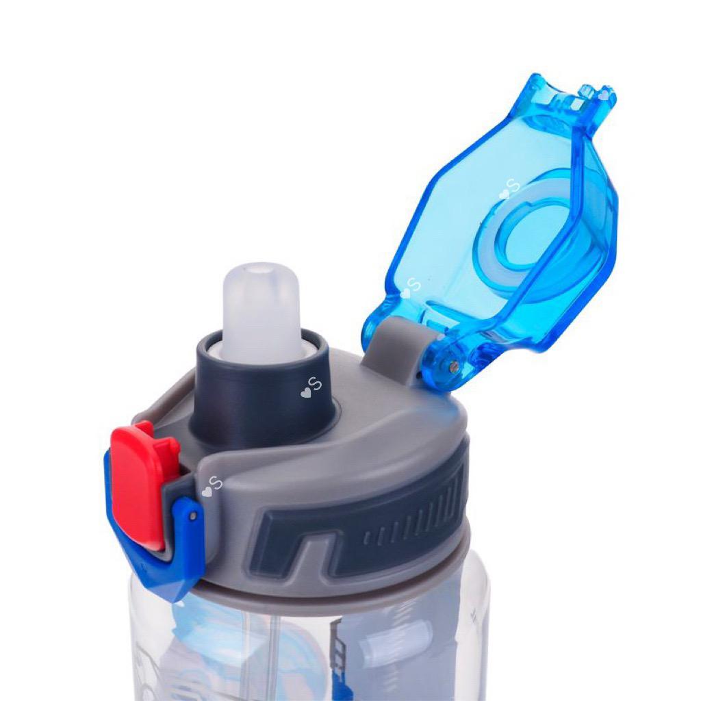 Ultraman 800ml BPA & BPS Free 膠水樽連可拆式飲管及手繩(U8-8332-1）