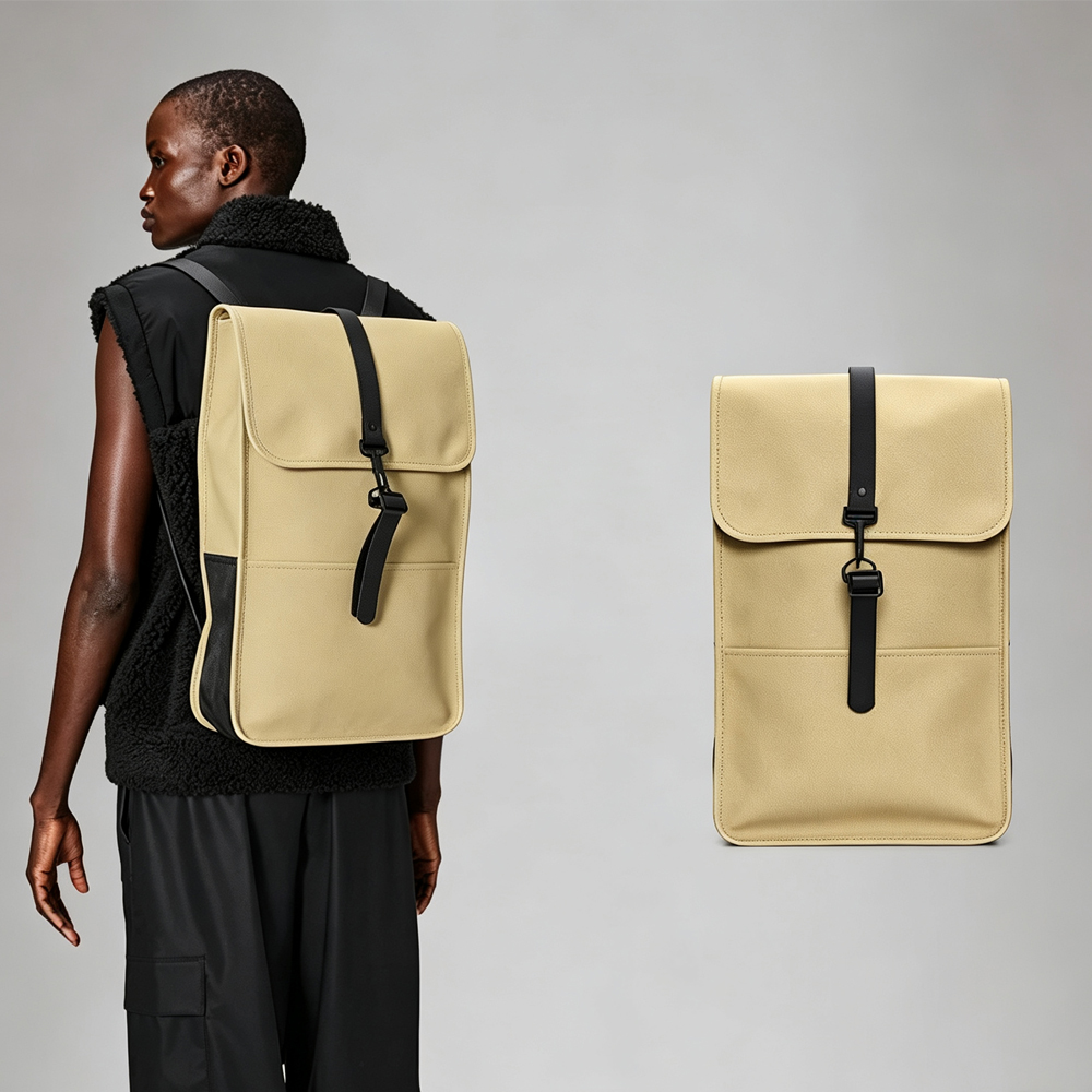 Rains Backpack Large | Rains Backpack Large 經典防水長方型背包