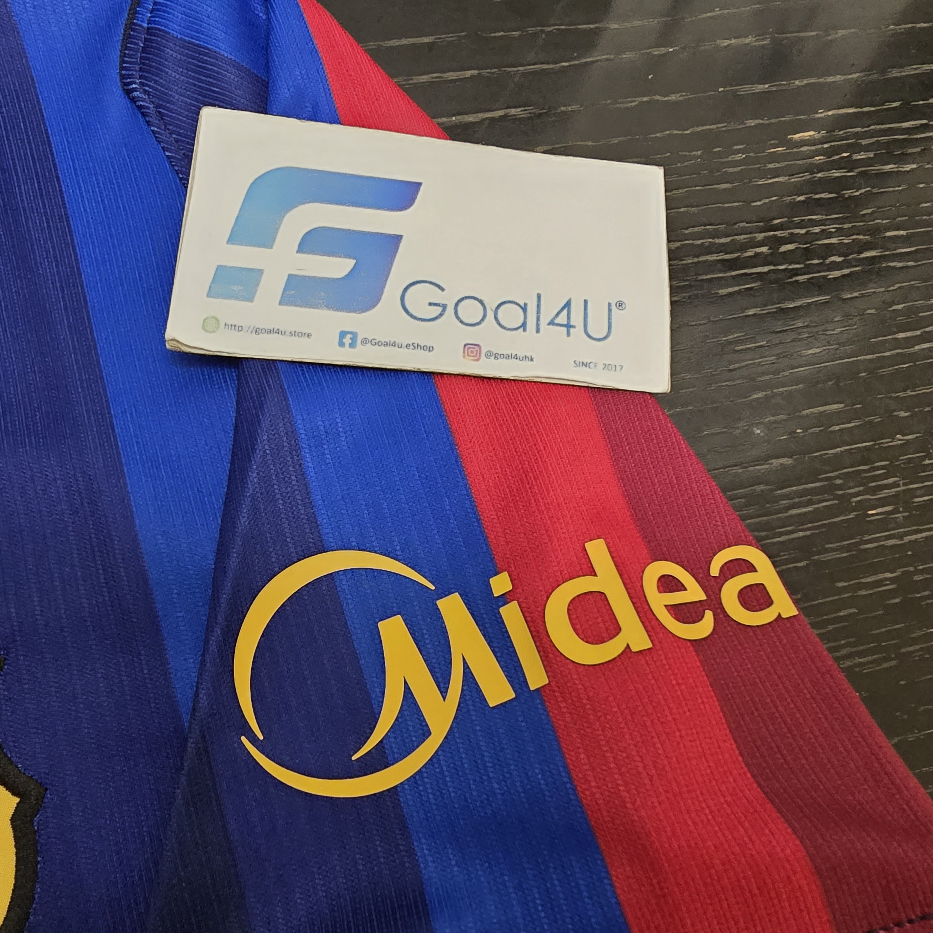 🏟️ 六色漸變 Nike Barcelona 巴塞羅拿 2026-27 主場童裝球迷版球衣 (可加印字章) II1624
