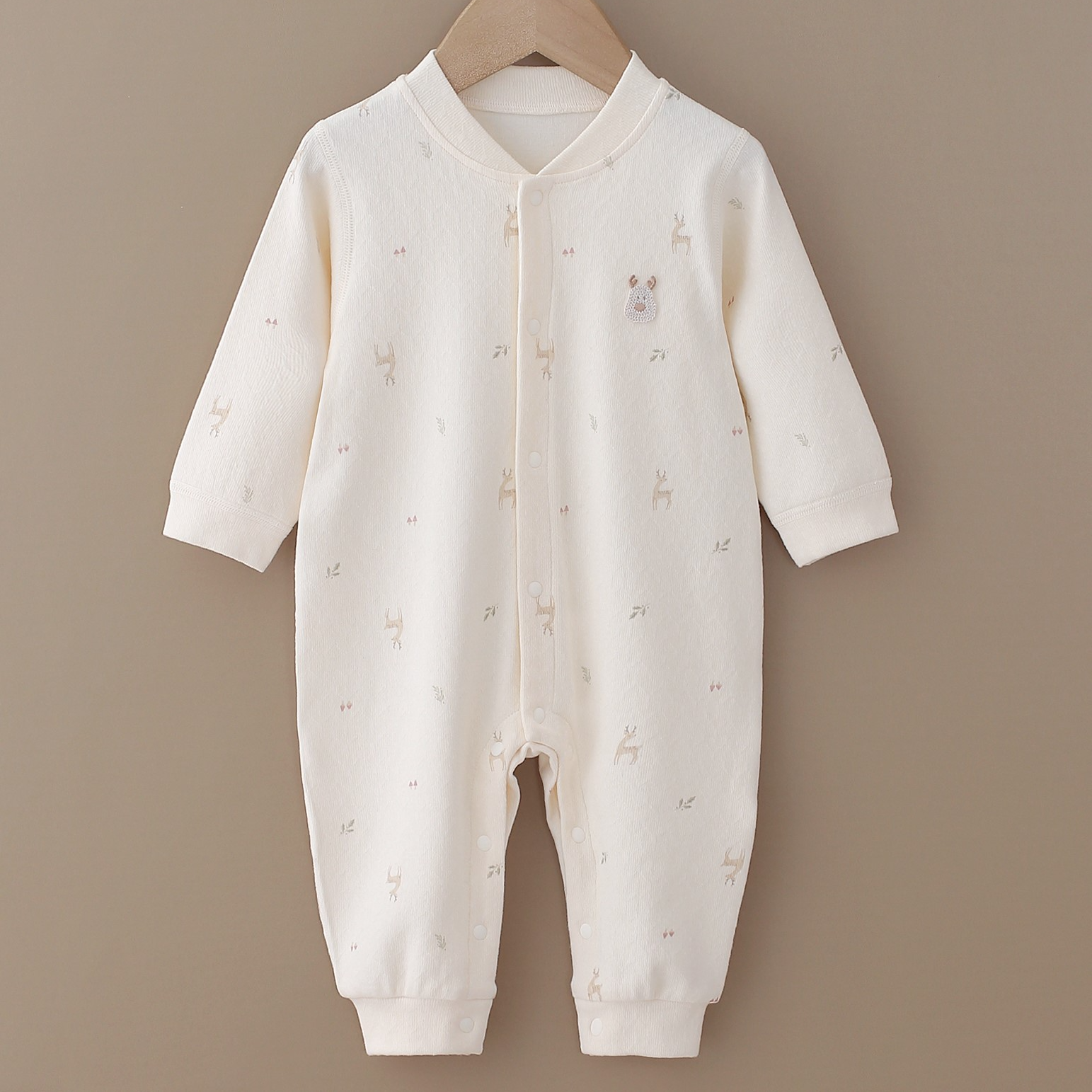 時尚開胸哈衣 Fashion Baby Front-Opening Bodysuit