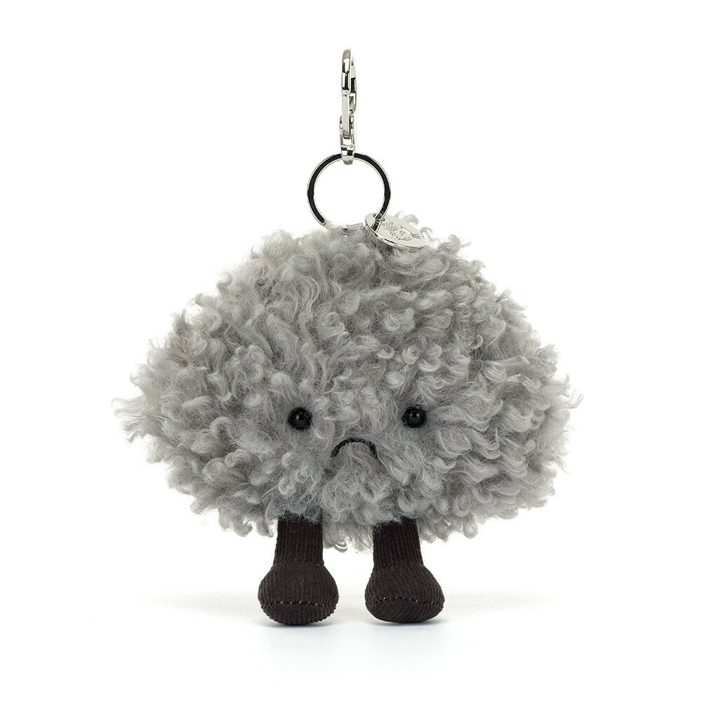 Amuseables Storm Cloud Bag Charm 灰雲鎖匙扣
