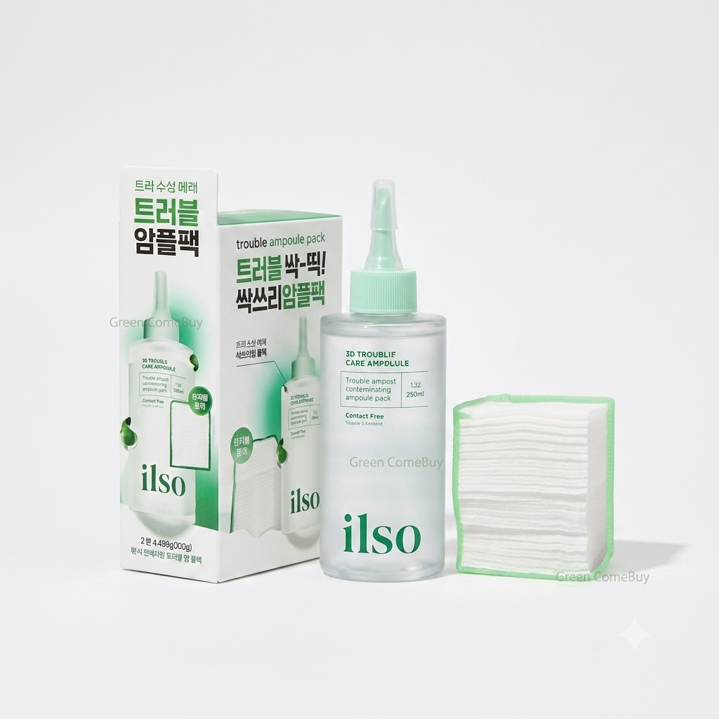 ilso No Problem Spot Softener Special Set 重點舒緩精華棉片優惠套裝
