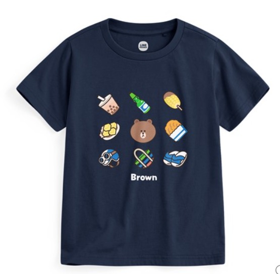 LINE FRIENDS印花T恤-05