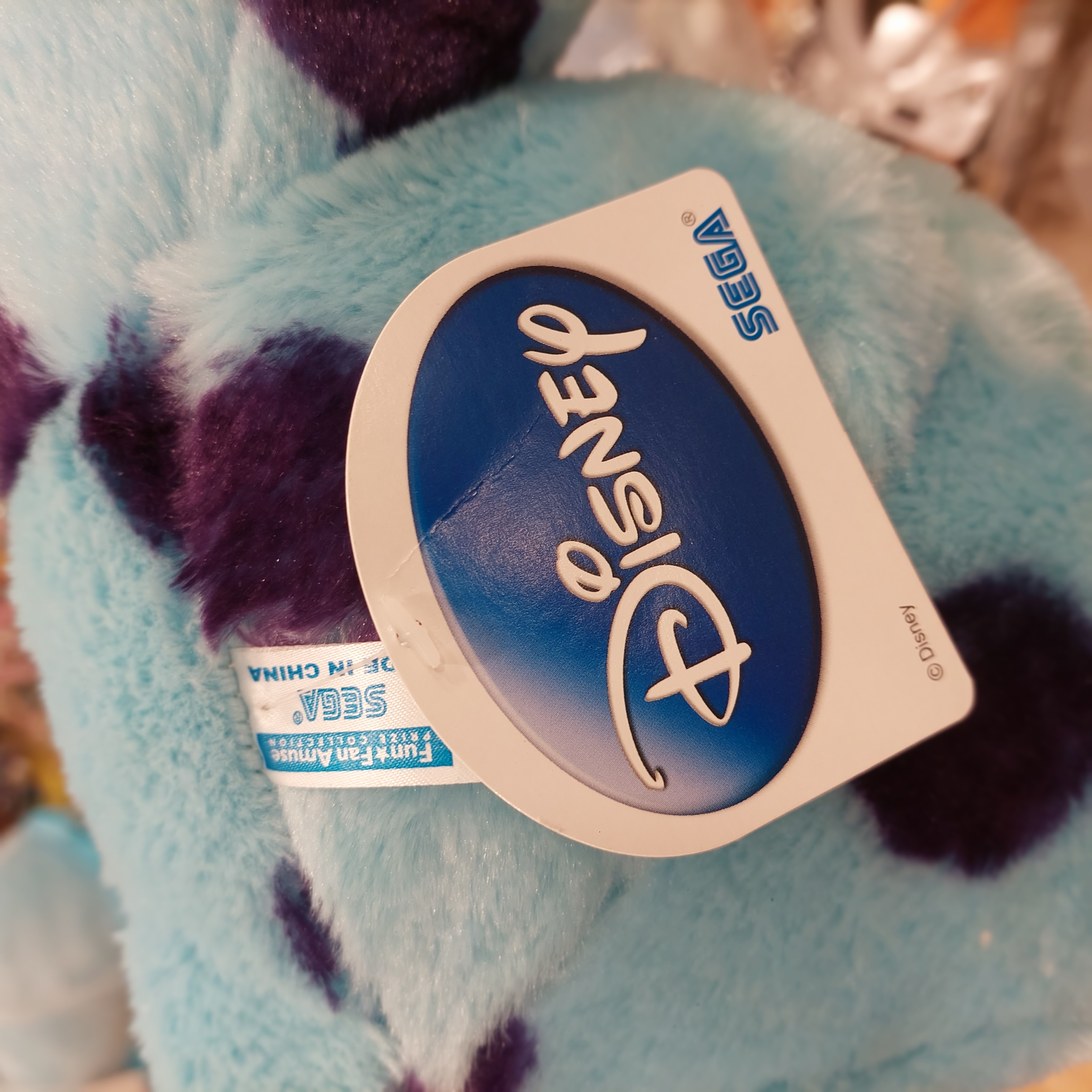 原裝日本 Disney Monster University 怪獸大學 Sully 毛毛怪 公仔