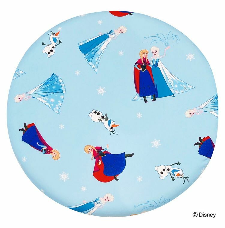 [現貨] [日本直送] FROZEN  ｜ ANNA ELSA ｜ 座墊 ｜ 直徑 40cm  {TF2412004}
