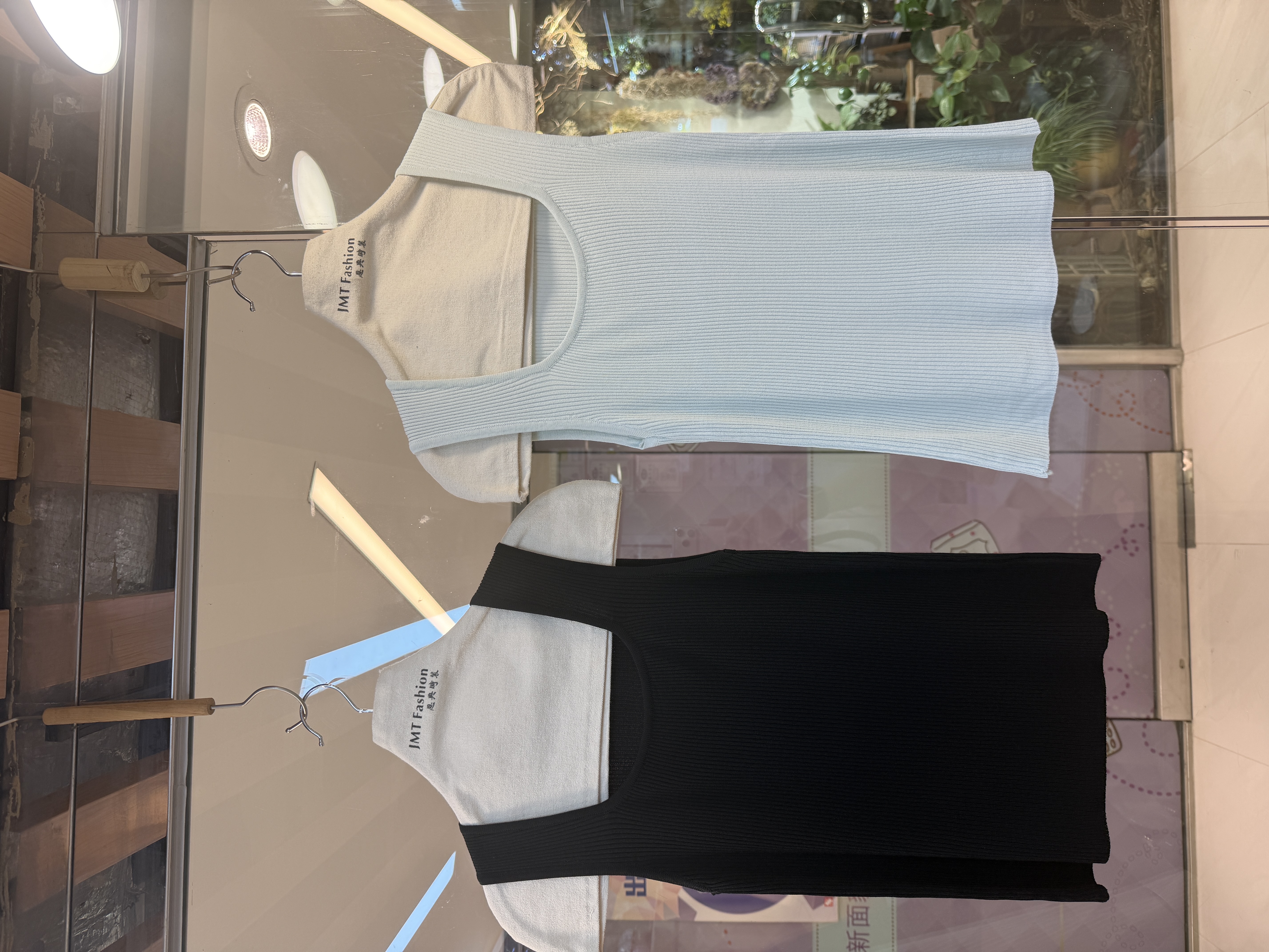 韓國U領針織背心 M585 04Pe58160