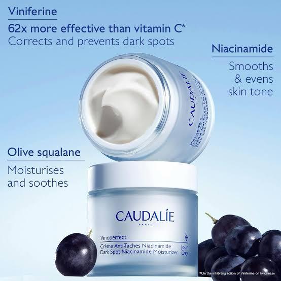 Caudalie Vinoperfect Dark Spot Niacinamide Moisturizer  葡萄蔓極緻潤白日霜 50ml