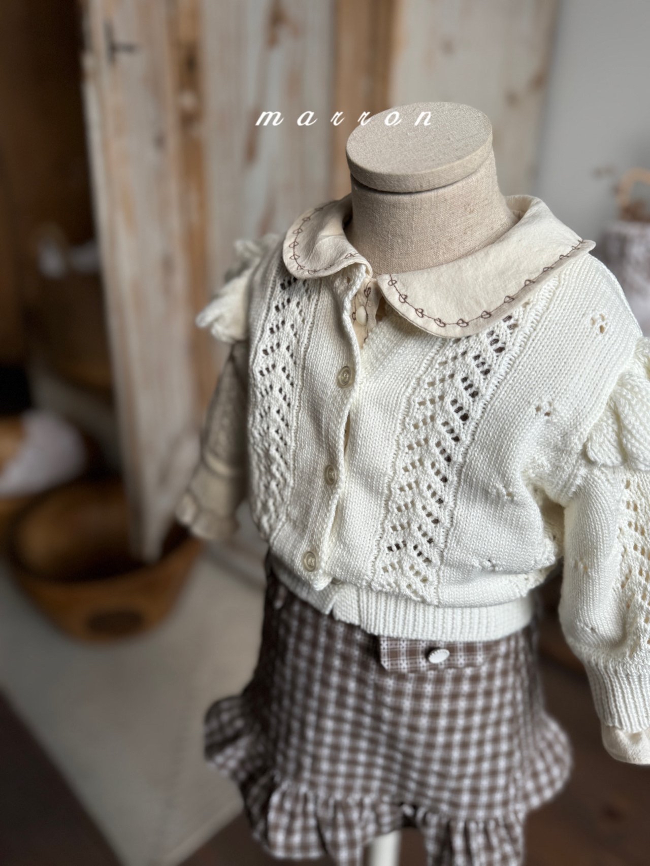 🇰🇷Marron cardigan