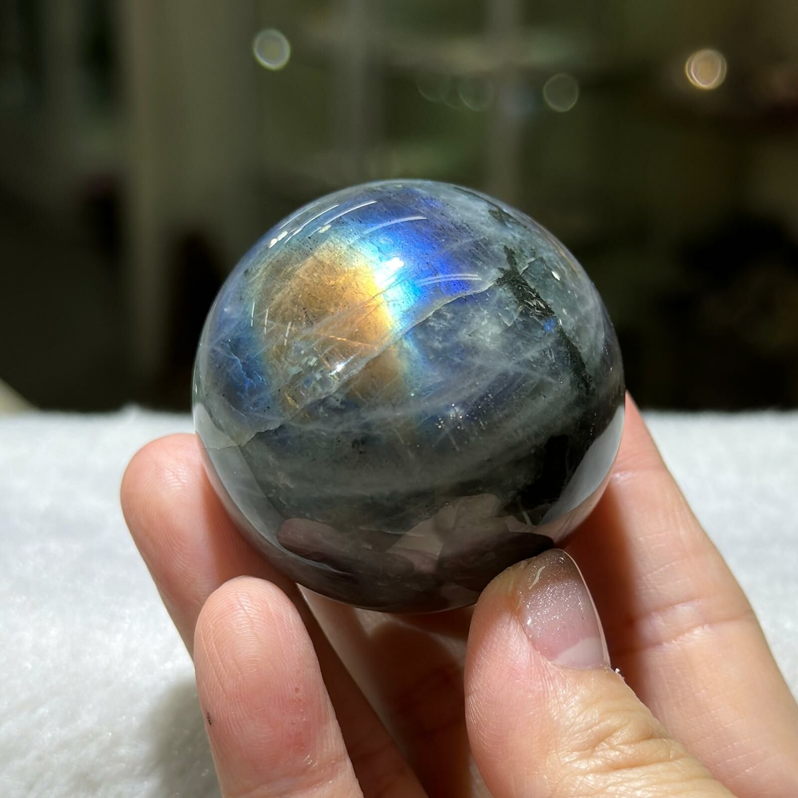 拉長石 球 - 4.3cm+/- (不連座) #03