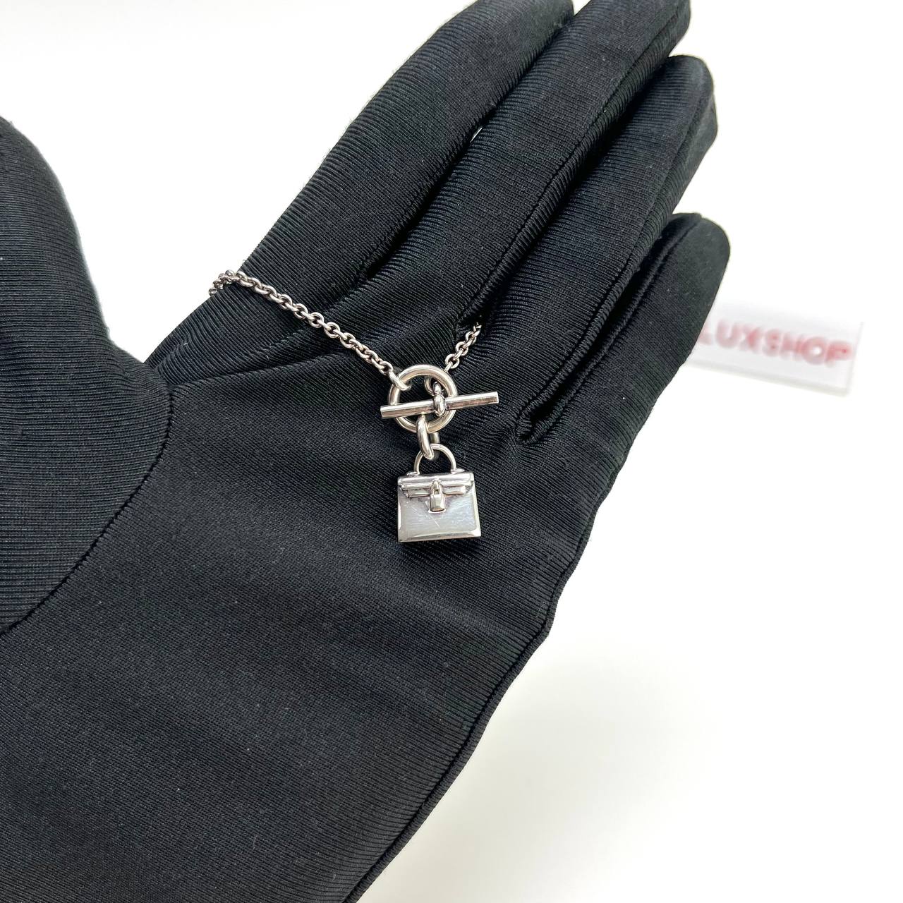 Hermes Amulettes Kelly Pendant PHW