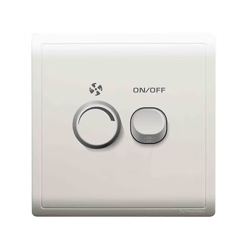 施耐德 Pieno 白 單位 風速掣