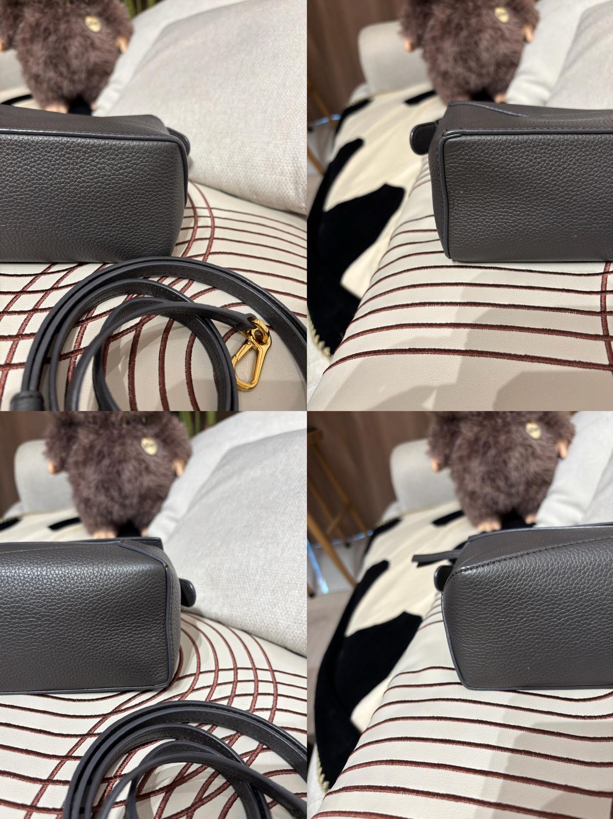 Loewe Puzzle Edge Mini 粒粒牛皮 100%Authentic, 98%New ✅Dust bag✅booklet✅肩帶