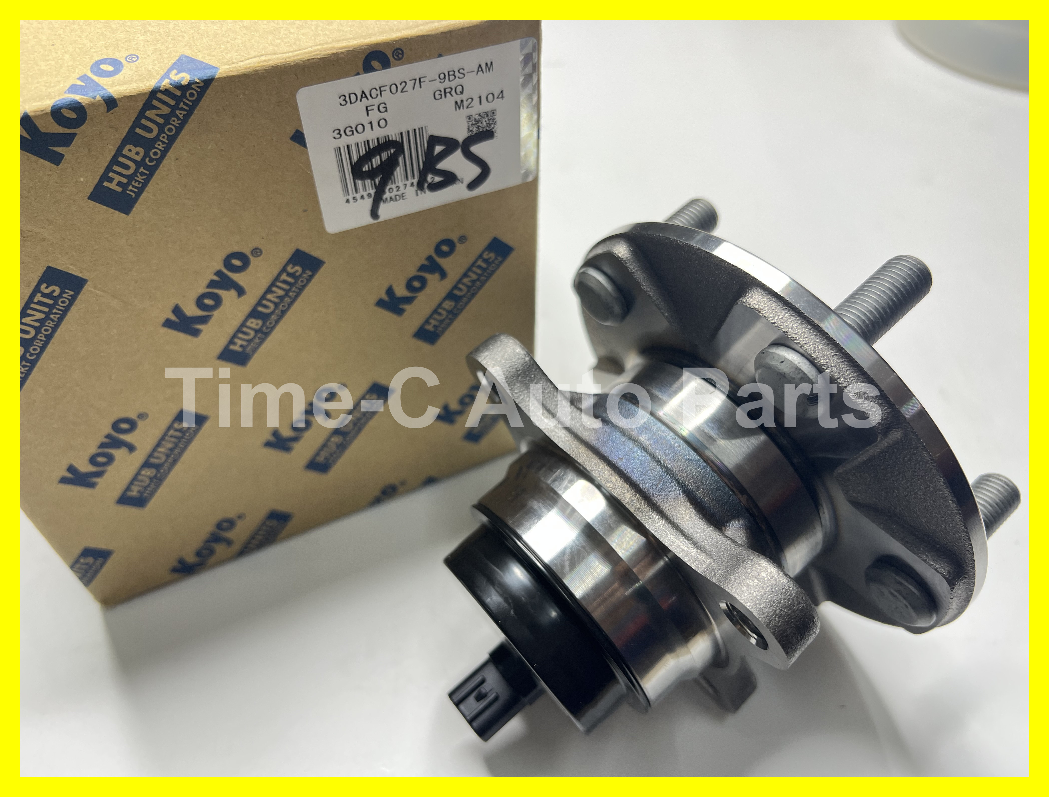 NSK/KOYO/NTN - Accord (CP1/CP2/CU2), Spirior 前輪軸承 (左) 3DACF027F-9BS