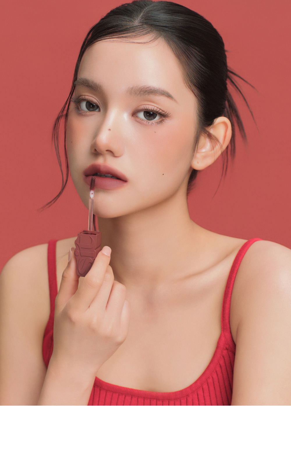 situea - Airy Mousse Velvet 105 Sober Red