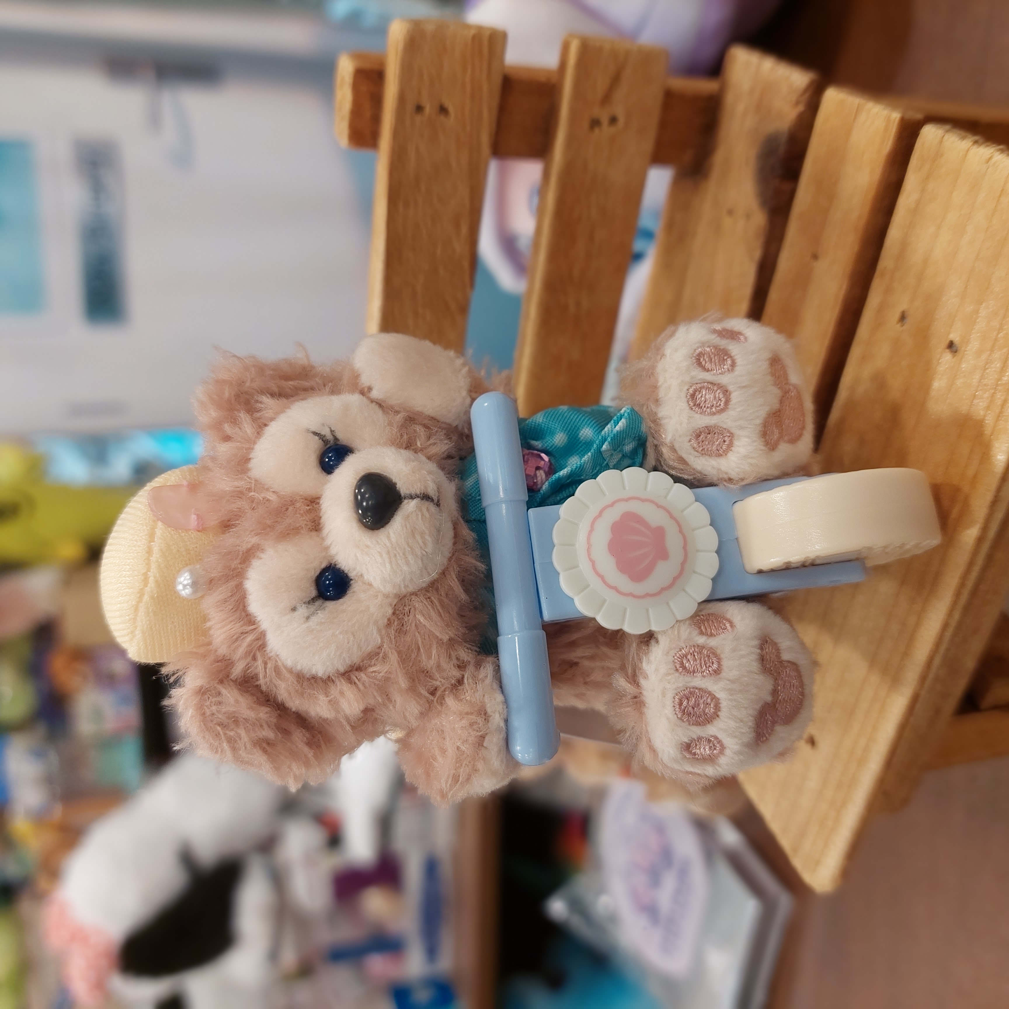Disney Sea 限定 Duffy & ShellieMay 吊飾 Find your Beautiful Blues